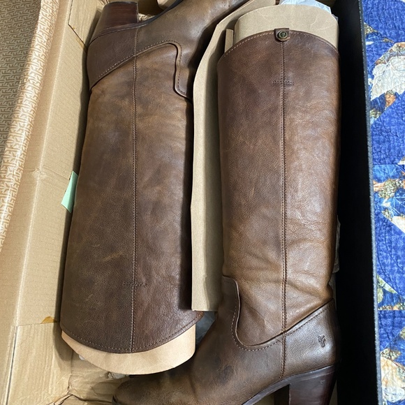 Frye Jolene Tall Boots Size 10 - Picture 3 of 5